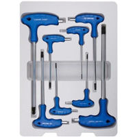 Набор ручных инструментов King Tony 22108MR набор L-образных ключей HEX с ручкой 2-10мм, 8 пр.