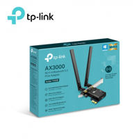 PCIe Wi-Fi 6 Dual Band LAN/Bluetooth 5.2 Adapter TP-LINK "Archer TX55E", 3000Mbps, OFDMA