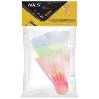 Fluturasi badminton nylon (3 buc.) Nils (3528)