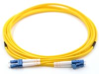 Fiber optic patch cords, singlemode Duplex LC-LC 3M