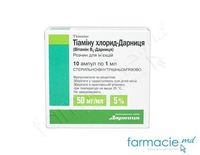 Vitamina B1 (tiamina) sol. inj. 5% 1ml N5x2 (Darnita)