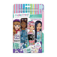 Set de creație Make it Real 3207M Fashion Design Sketchbook: City Style
