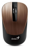 Wireless Mouse Genius NX-7015, Optical, 800-1600 dpi,3 buttons,Ambidextrous,BlueEye,1xAA, Rosy Brown