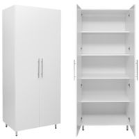 Dulap Mashtab 11028 Tores cu rafturi (800x500x2000) Alb