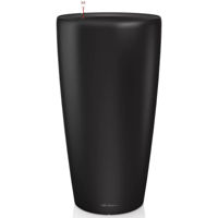 Цветочный горшок Lechuza Rondo Premium 32, Black Matt