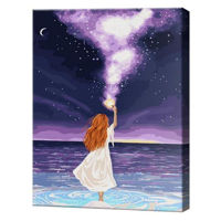 Tablou pe numere Art Gallery GX46499 Atinge stelele 40x50cm