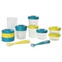 Container alimentare Beaba B913441 Set 12 Blue