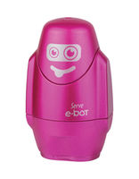 Ластик с точилкой 2в1 "E-Bot - Metallic" Serve