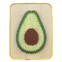 Set de creație miscellaneous DHBC28014 Set String Art 15x20 Avocado