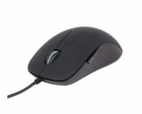 Mouse Gembird MUS-UL-01, Optical, 800-2400 dpi, 6 buttons, Ambidextrous, Backlight, Black, USB