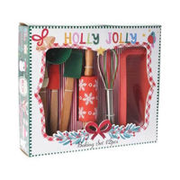 Новогодний декор Promstore 36786 Set instrumente pentru patiserie copii Holly Jolly 12unit