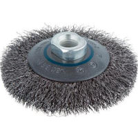 Набор головок, бит, насадок Wolfcraft Коническая стальная щётка М14 100 мм 2705000