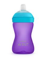 SCF802/02  Philips Avent  Cană cu tetină moale, rezistentă la mușcături, 300 ml, fată