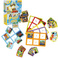 Настольная игра Noriel S00003052 Joc de logică Completează poveștile, galben-albastru (ro)