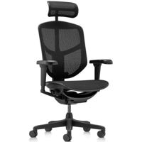 Офисное кресло ART Enjoy Ultra Black W09-01 EJU-B-HAM-4D