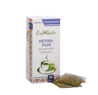Ceai de plante EcoPlanTea Detoxi-Plus, 30 pliculețe
