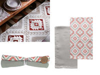 Set prosoape de bucatarie Ethnic 2buc, 50X70cm, bumbac