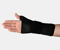 LS22 Atelă reglabilă pentru încheietura mâinii cu suport pentru lovituri (țesătură de plasă) Dreapta