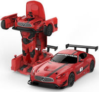 Игрушка Rastar 62300 Die cast 1:32 Mercedes-Benz GT3 Transformable car, rosie, 58370
