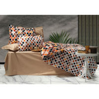 Textile de casă Cottony SLPR Ranforcce Romburi orange/Capucino: 1 per