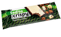 Вафли Sedita Crispy с лесным орехом 50г