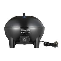 ЭЛЕКТРИЧЕСКИЙ ГРИЛЬ CADAC E-BRAAI BBQ/DOME BLACK 5840-20-04-EU