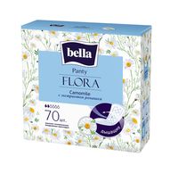 Ежедневные прокладки Bella Flora Chamomile, 70 шт.