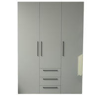 Mobilă pentru antreu Bayro Serenity 1500x2200x518 trend grey cu 3 sertare