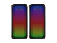 Speakers SVEN "420" Black, 10w, USB power / DC 5V, RGB Light