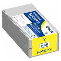 Ink Cartridge Epson SJIC22P(Y), for TM-C3500