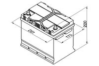 Bosch S4 12V 70Ah 630EN 271x175x220 +/-