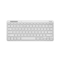 Tastatură Trust Lyra Multi-Device Compact Wireless White, US