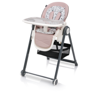 Стульчик для кормления Baby Design Penne 08 Pink