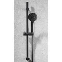 Set pentru duș kfa armatura Душевой гарнитур со штангой Moza 3 режима черный