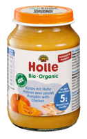 Piure Holle Bio gaina cu dovleac (5+ luni) 190 g