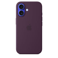 Husă pentru smartphone Apple iPhone 16 Plus Silicone Case with MagSafe Plum MYYD3