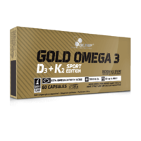 Gold Omega 3 D3 + K2 Sport Edition 60 Caps