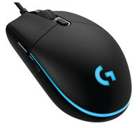 Gaming Mouse Logitech G Pro Hero, Optical, 100-25600 dpi,  6 buttons, RGB, Onboard mem., Black, USB