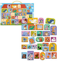 Set de creație Dodo 200296 Tablă de joacă magnetică Alfabet (ro)