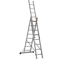 Лестница Cagsan TS175 трехсакционная, 3x7 ст, H=5.8m, макс.нагрузка150kg