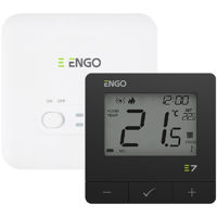 Термостат ENGO Controls E7-RFB, fără fir, programabil, black