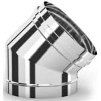 Дымоход miscellaneous Колено нержавеющая сталь изолированное 45° d.150-200 (316)