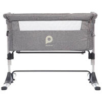 Манеж Premaman PCIA0O-CCC-UNQ Детская кроватка Calinoo серая