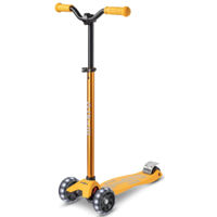 Самокат Micro MMD041 Maxi Deluxe Pro LED Sunburst Yellow