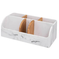 Короб для хранения 5five 56164 Organizator cosmetica 6 celule Lea 25.6x12.1x10cm, alb, polirasina