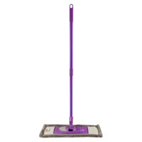 Швабра Oti 140235 Плоская швабра с микрофиброй + телескопическая ручка (150 см)