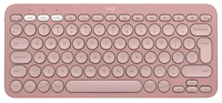 Клавиатура Logitech K380S, беспроводная, розовая