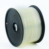 ABS 1.75 mm, Transparent Filament, 1 kg, Gembird, 3DP-ABS1.75-01-TR