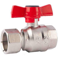 Запорная арматура HERZ Шаровой клапан с полуголландским F 1/2" (88676)