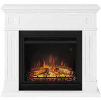 Șemineu electric TAGU PowerFlame Larsen Solid Grey